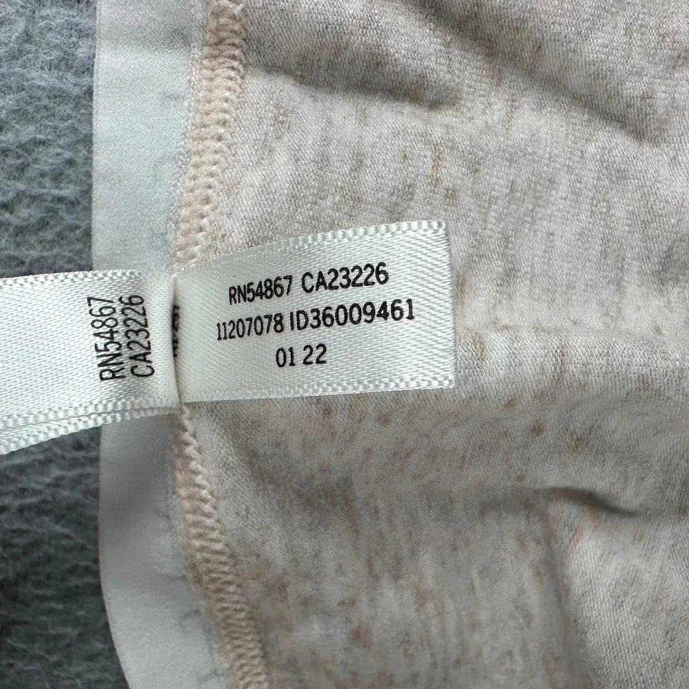 Victoria's Secret Panty Womens S Hiphugger Beige Logo Waistband Underwear